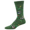 Socksmith M Putting Around GREEN HEATHER