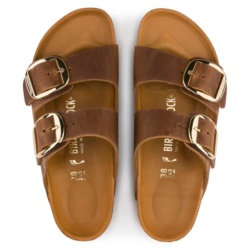 Birkenstock W Arizona Big Buckle COGNAC - NARROW