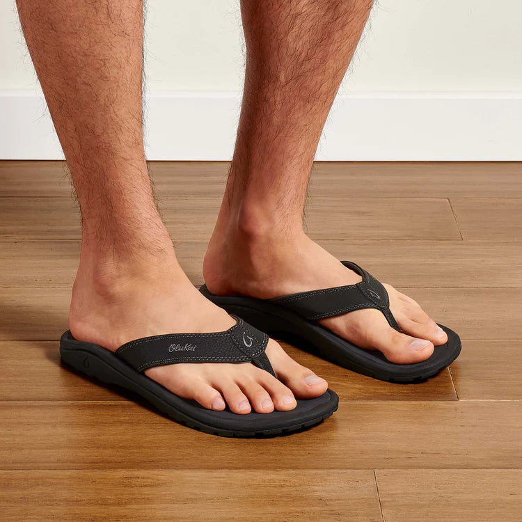 Olukai M Ohana BLACK / DARK SHADOW