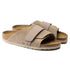 Birkenstock M Kyoto Nubuck/Suede Leather TAUPE - REGULAR