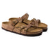 Birkenstock W Franca Oiled Leather TOBACCO BROWN - NARROW