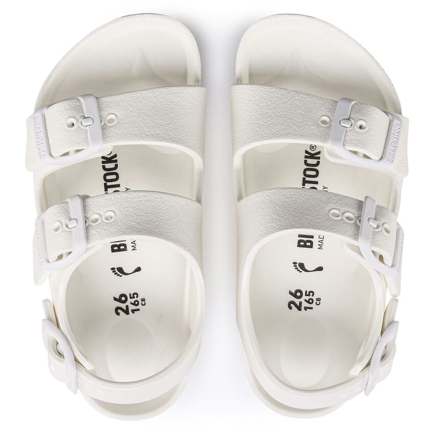 Birkenstock Kid's Milano EVA WHITE