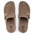 Birkenstock W Buckley Suede Leather GRAY TAUPE - NARROW