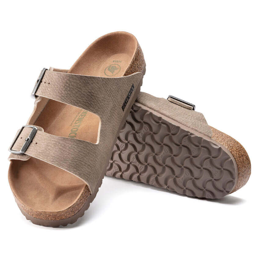 Birkenstock M Arizona Vegan DESERT DUST GRAY TAUPE - REGULAR