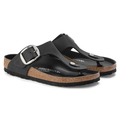 Birkenstock W Gizeh Big Buckle BLACK - REGULAR