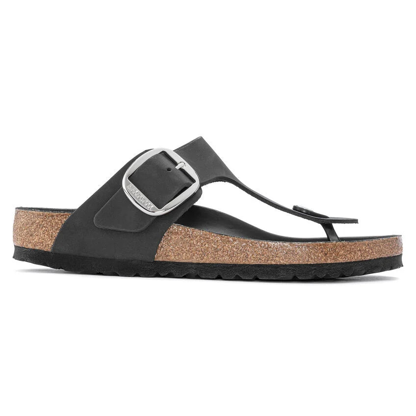 Birkenstock W Gizeh Big Buckle BLACK - REGULAR