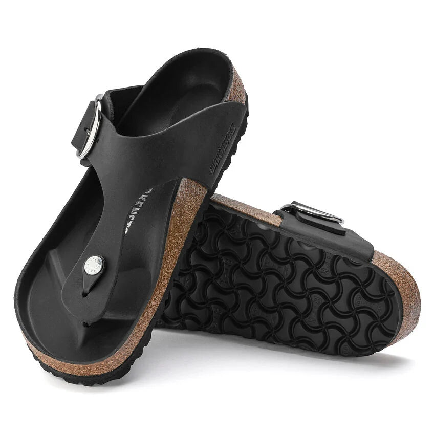 Birkenstock W Gizeh Big Buckle BLACK - REGULAR