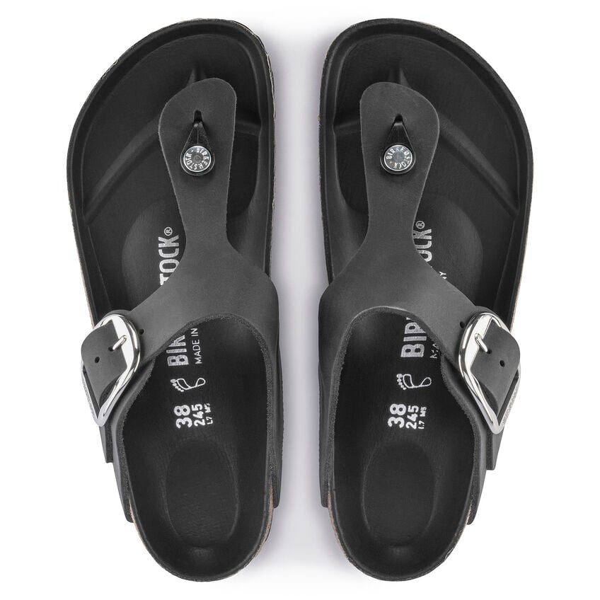 Birkenstock W Gizeh Big Buckle BLACK - REGULAR