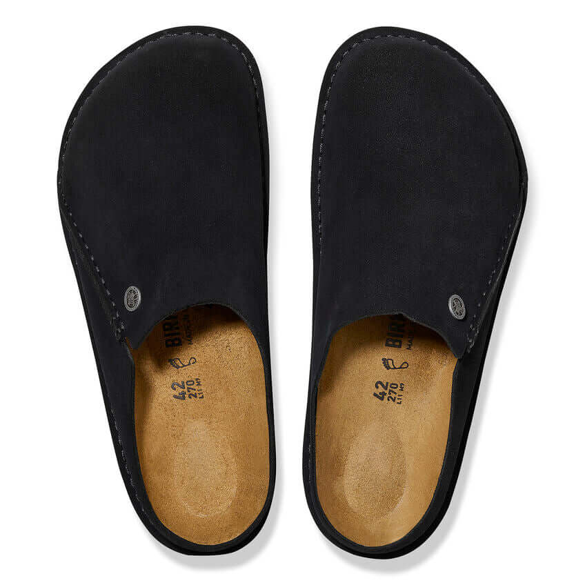 Birkenstock W Zermatt Premium Suede BLACK - NARROW