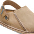 Birkenstock M Lutry Premium Suede Leather GRAY TAUPE - REGULAR