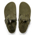 Birkenstock W Boston Shearling Suede Leather THYME - NARROW