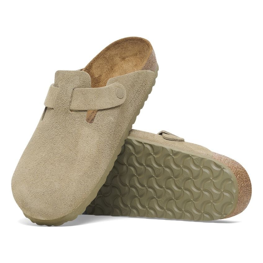 Birkenstock M Boston BS FADED KHAKI - REGULAR