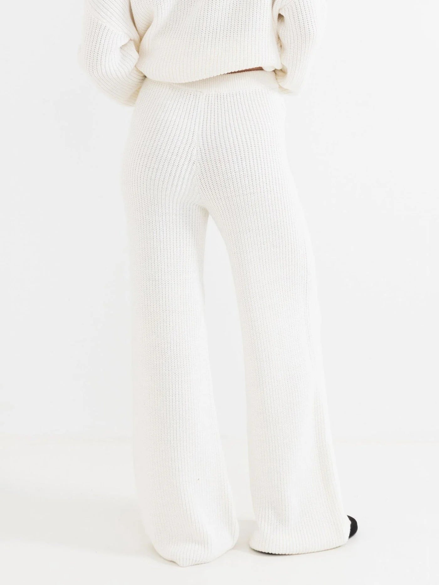 Rhythm W Essential Knit Pant WHITE