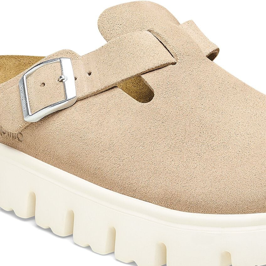 Birkenstock W Boston Chunky WARM SAND