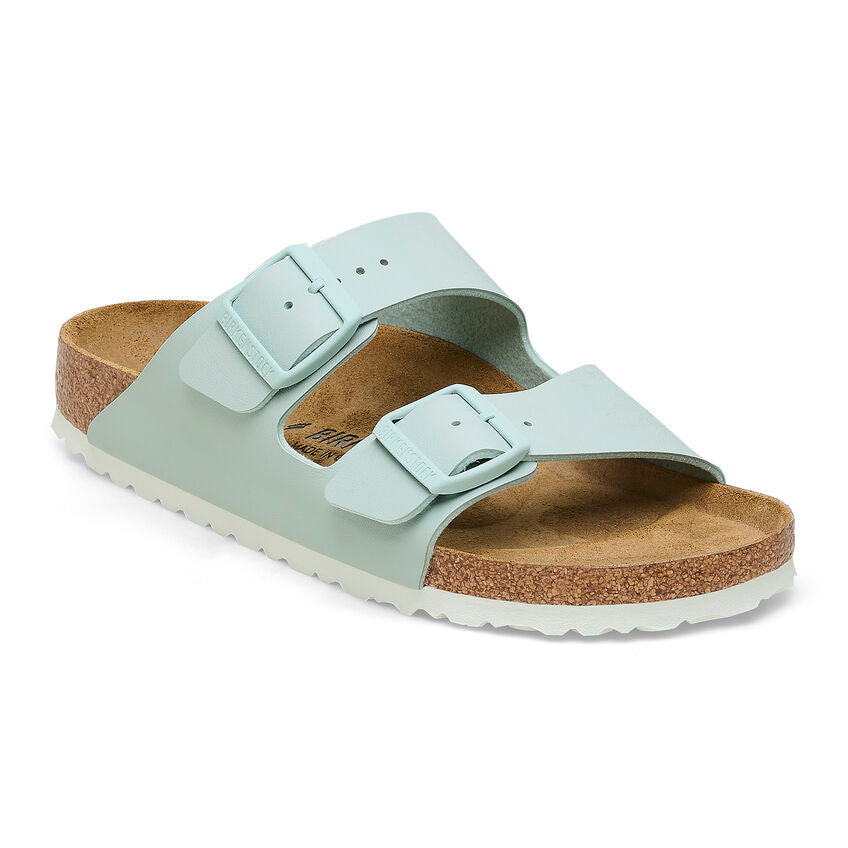 Birkenstock W Arizona Canvas Rivet Logo SURF GREEN - NARROW