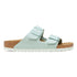 Birkenstock W Arizona Canvas Rivet Logo SURF GREEN - NARROW