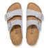 Birkenstock W Arizona SHINY GLITTER SILVER-NARROW