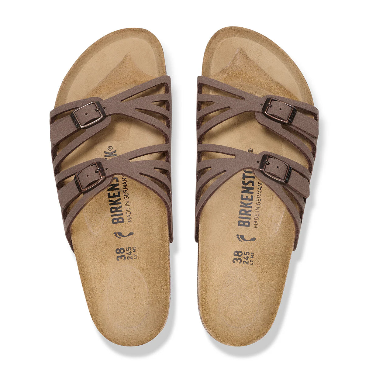Birkenstock W Granada Birkibuc MOCCA - REGULAR