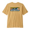 Patagonia M SS Boardshort Logo Tee BEESWAX TAN