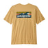 Patagonia M SS Boardshort Logo Tee BEESWAX TAN