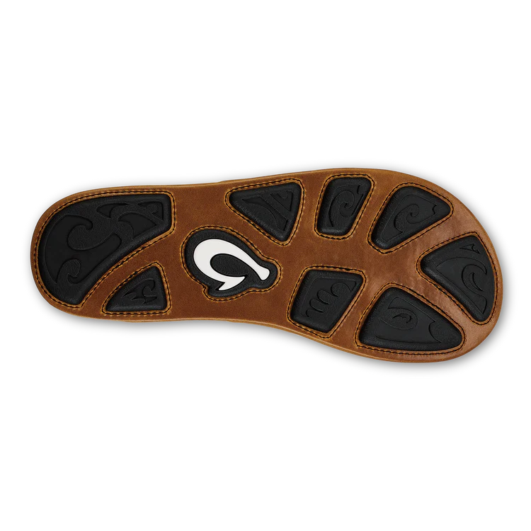 Olukai M Hikianalia DARK JAVA  / TAN