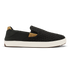 Olukai M Lae' Ahi LAUHALA Woven Leather BLACK / BLACK