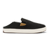 Olukai M Lae' Ahi LAUHALA Woven Leather BLACK / BLACK