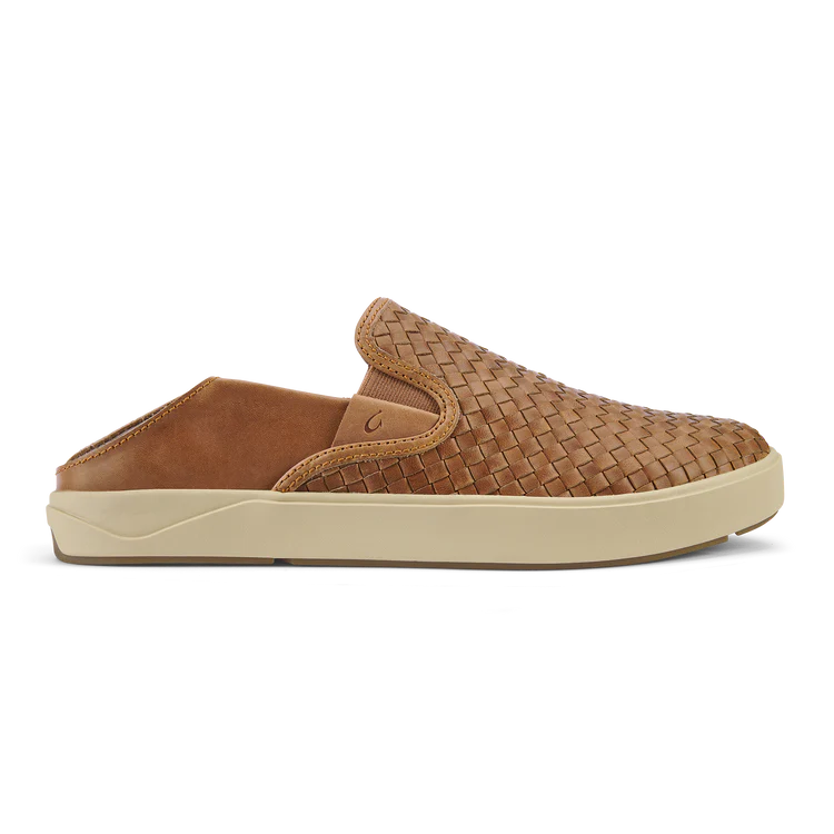 Olukai M Lae' Ahi LAUHALA Woven Leather FOX / FOX