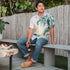 Olukai M Lae' Ahi LAUHALA Woven Leather FOX / FOX
