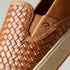Olukai M Lae' Ahi LAUHALA Woven Leather FOX / FOX