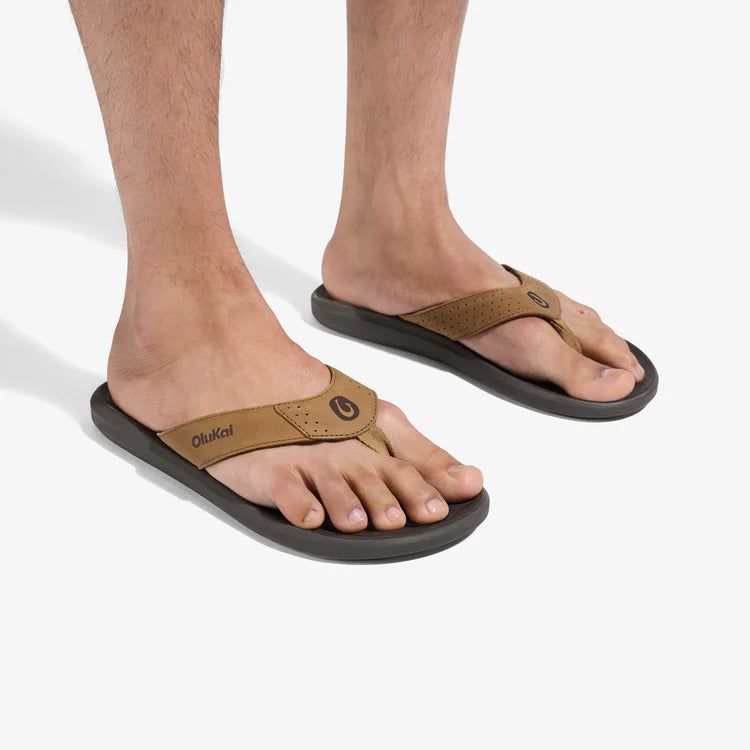 Olukai M Pili TAN / DARK JAVA