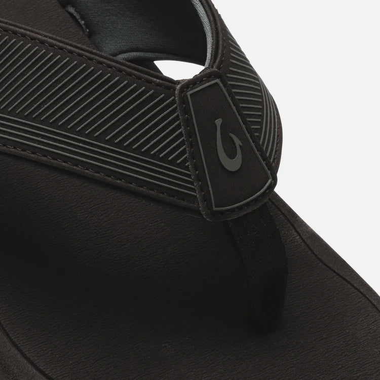 Olukai M 'Ahi Kai BLACK / BLACK