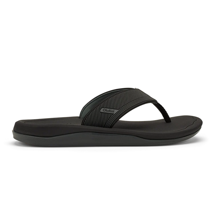 Olukai M 'Ahi Kai BLACK / BLACK
