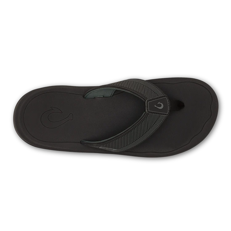 Olukai M 'Ahi Kai BLACK / BLACK
