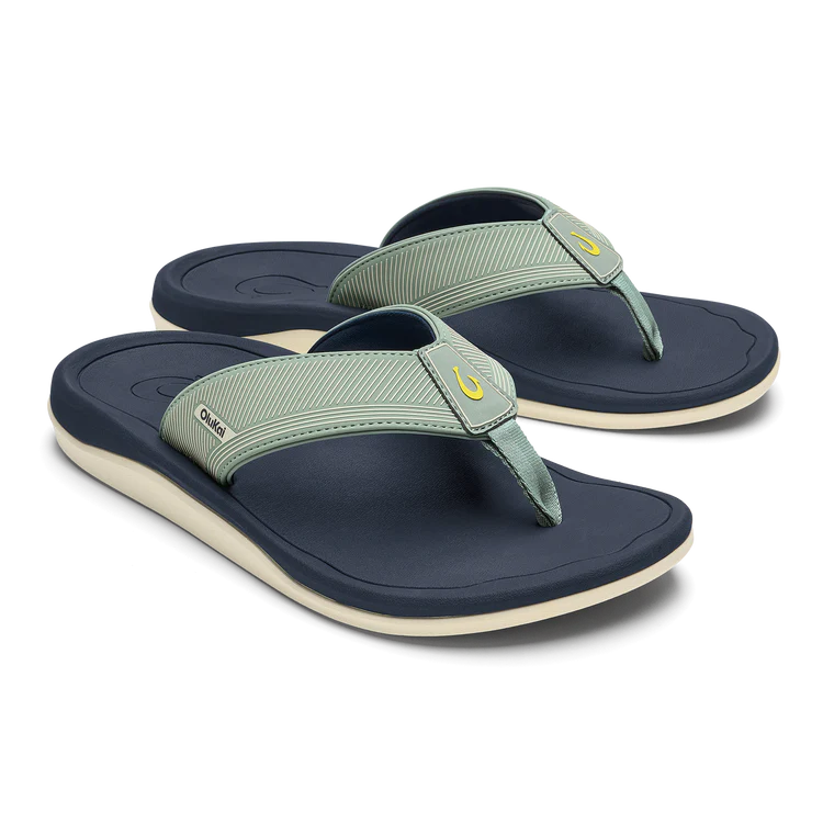 Olukai M 'Ahi Kai SEAGREEN / TRENCH BLUE