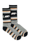 KAVU Moonwalk Socks TREE BEAR