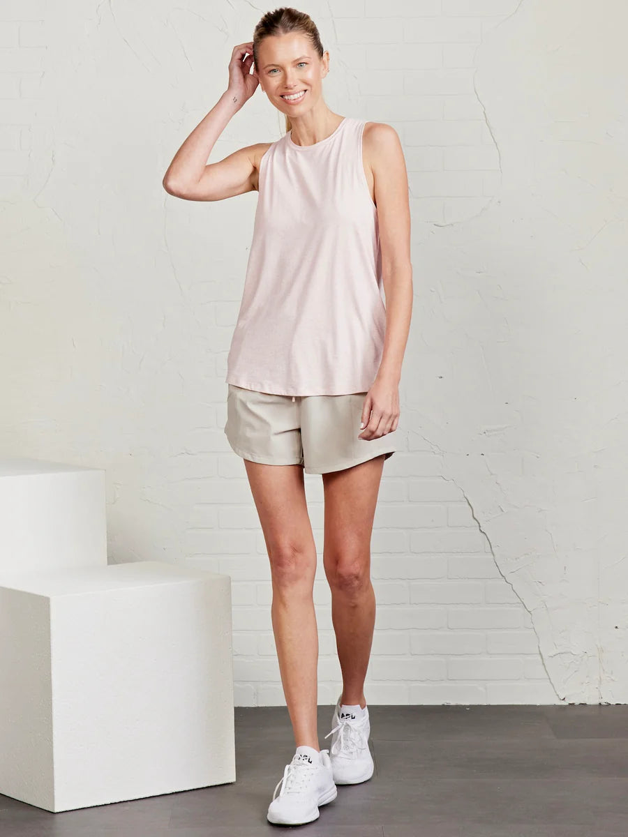 Tasc W Nola Tank 2.0 BLUSH HEATHER
