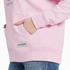 Life is good W Simply True Hoodie Sunset Breathe SEASHELL PINK