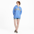 Life is Good W Simply True Hoody Sunrise Water Scene CORNFLOWER BLUE