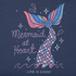 Life is Good Kids SS Crusher Mermaid At Heart Tee DARKEST BLUE