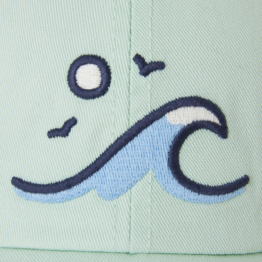 Life Is Good Chill Cap Wave Curl SAGE GREEN