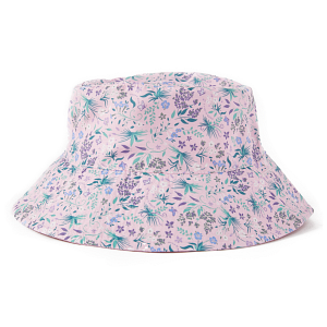 Life is Good Kids Made in The Shade Botanical Butterfly Bucket Hat PINK