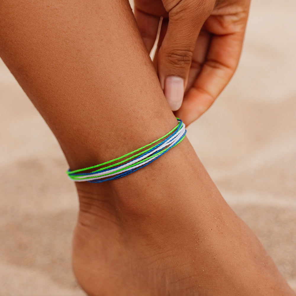 Pura Vida Original Anklet GLOW WITH THE FLOW