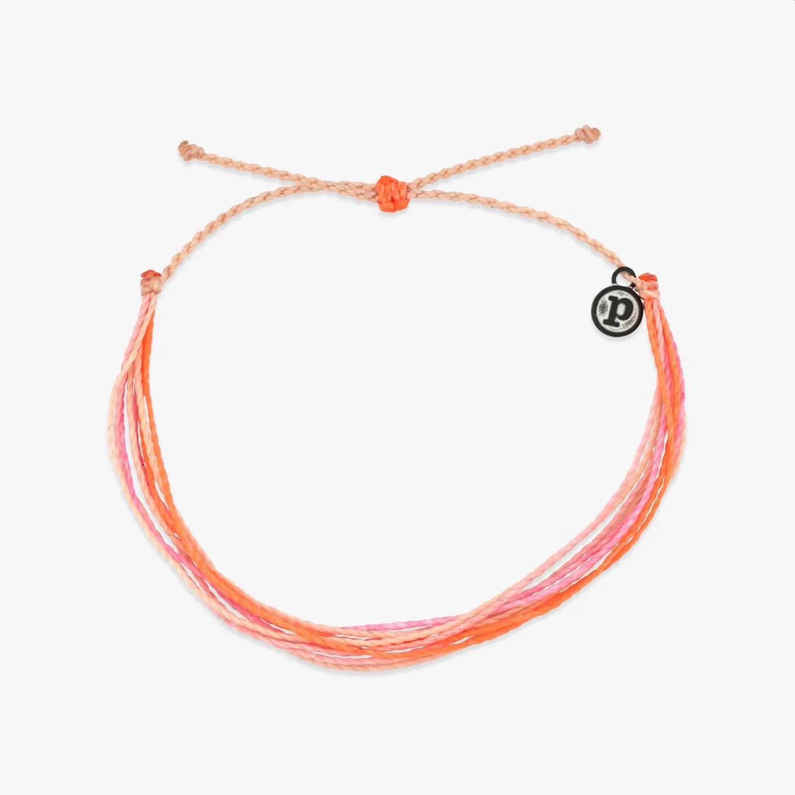 Pura Vida Original Anklet PINK SHERBET
