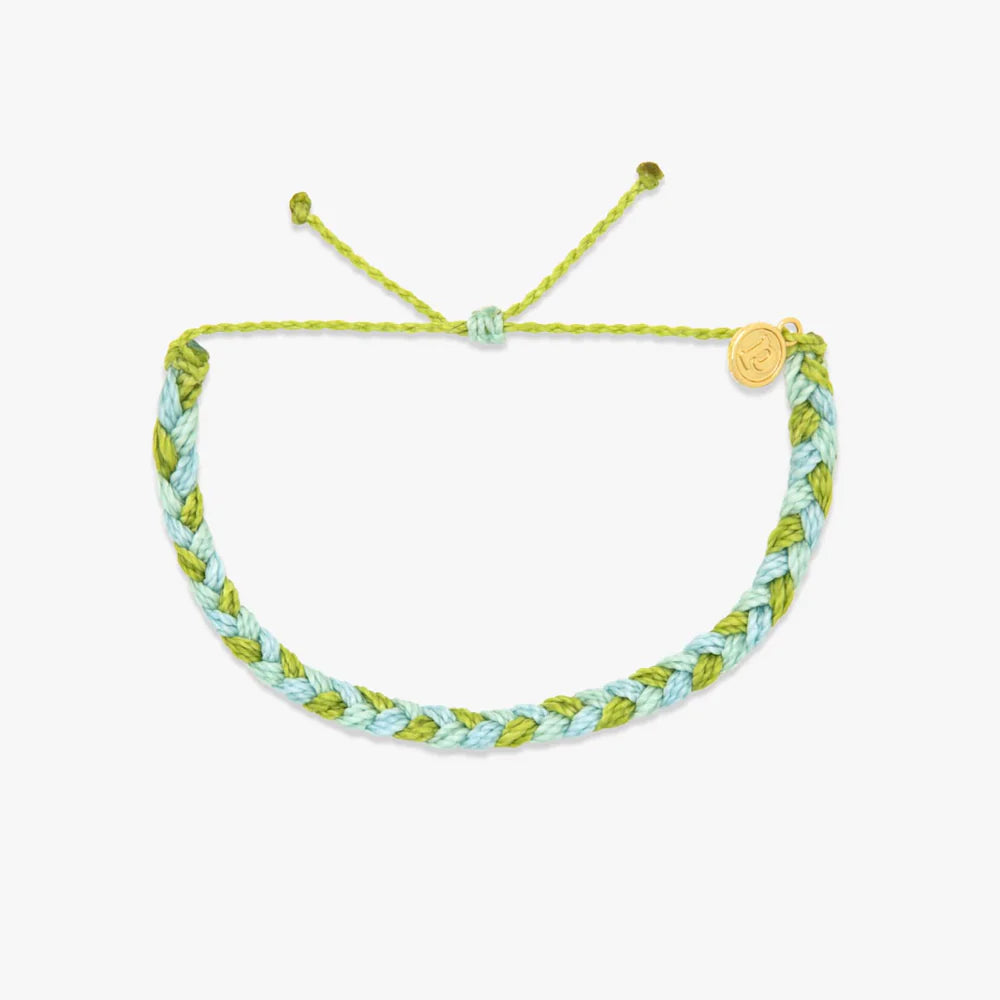 Pura Vida Braided Bracelet LEMON LIME