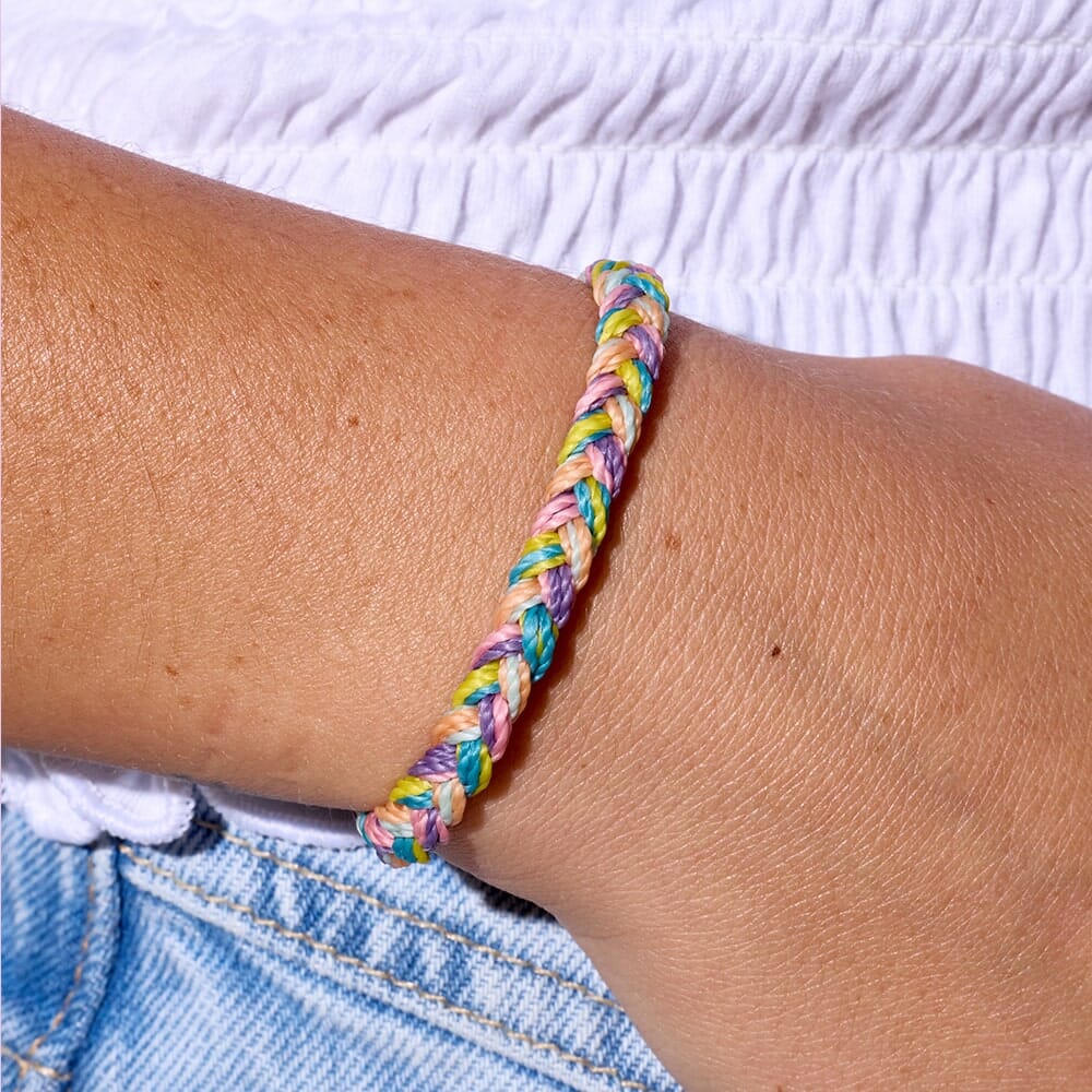 Pura Vida Braided Bracelet BEACH BUM