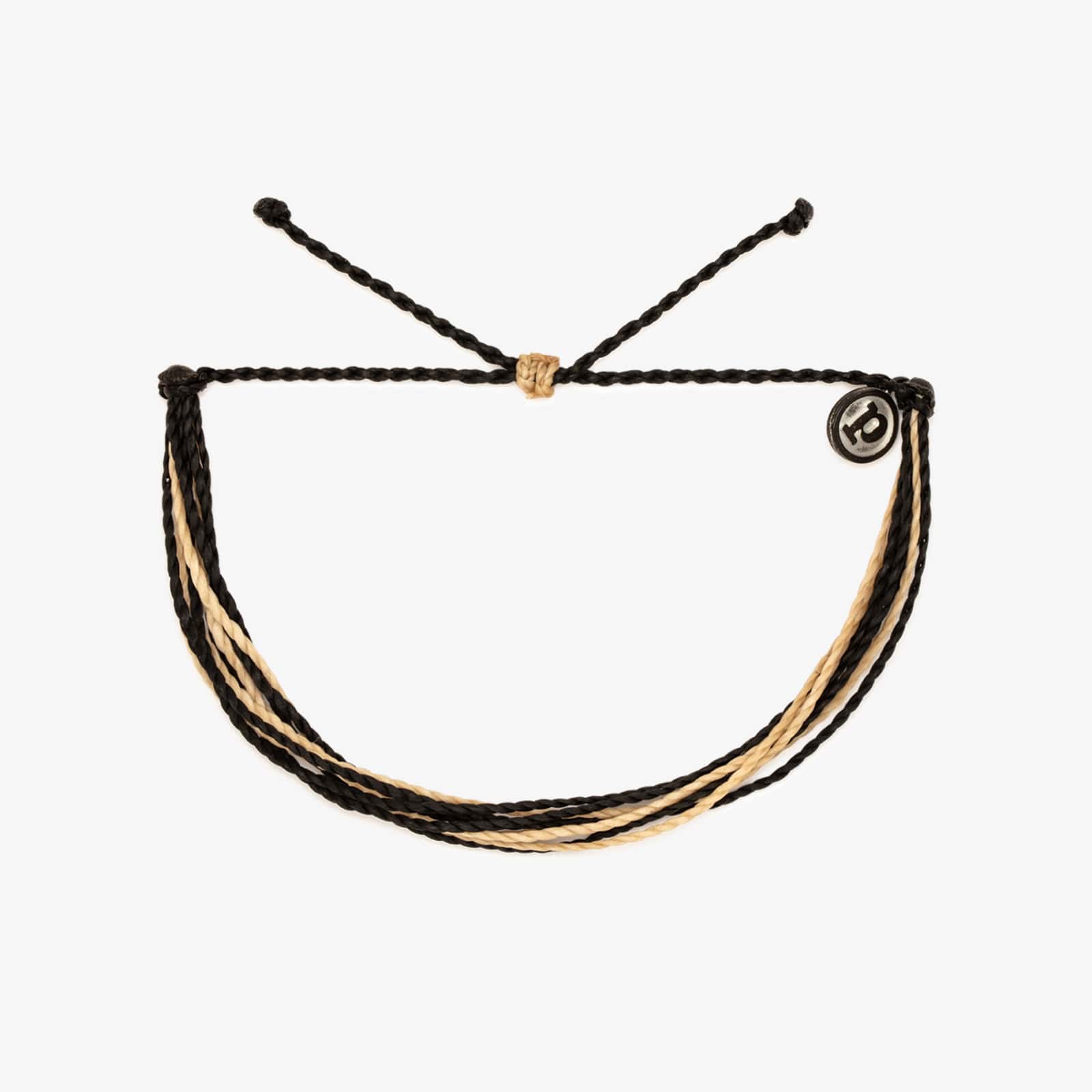 Pura Vida Original Bracelet BLACK/TAN