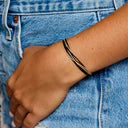 Pura Vida Original Bracelet BLACK/TAN