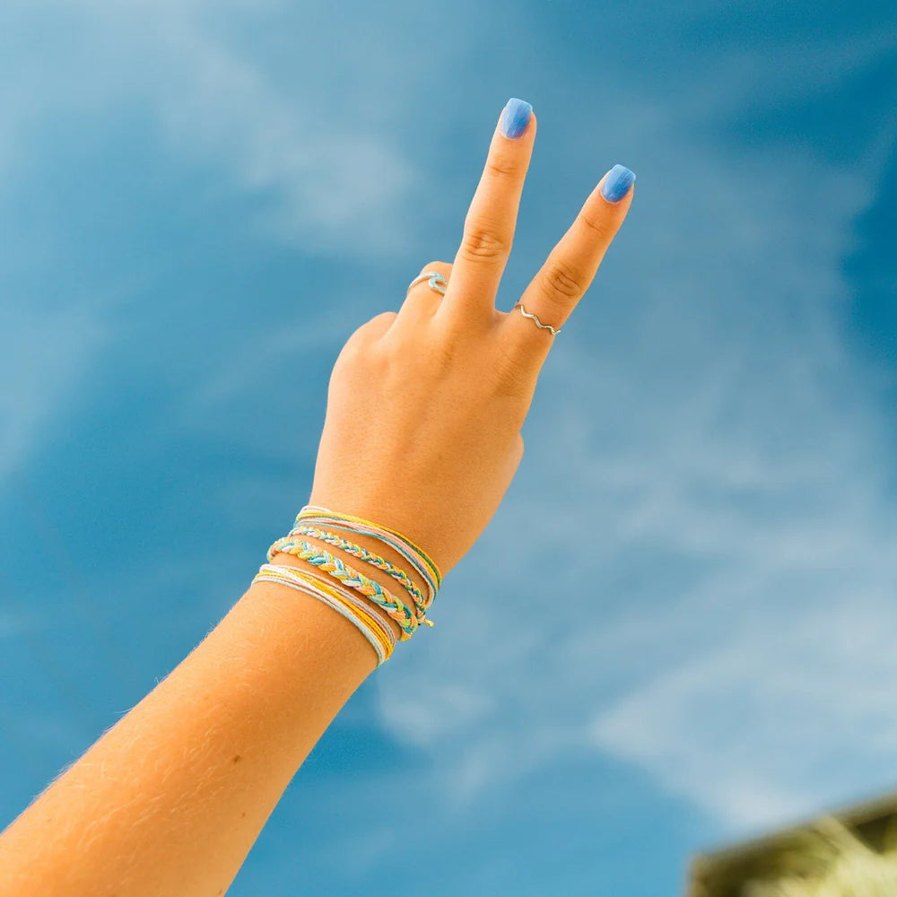 Pura Vida Braided Bracelet SUNSET CHASER
