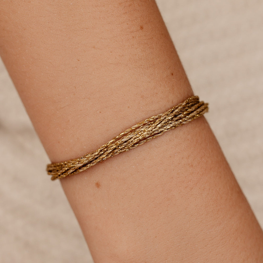 Pura Vida Original Bracelet GOLD SPARKLE